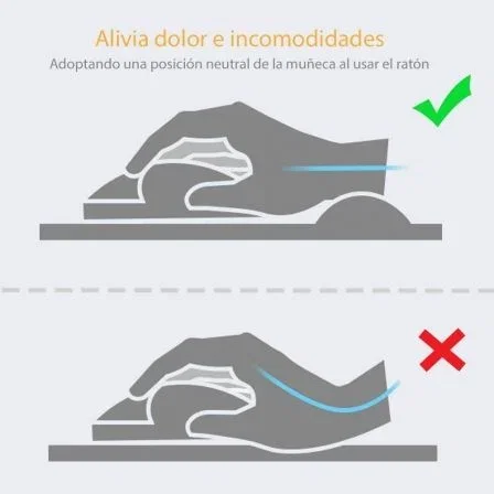 Fellowes Alfombrilla Ergonómica con Reposamuñecas Gel Crystal Negro Fellowes Alfombrilla Ergonómica con Reposamuñecas Gel Crystal Negro
